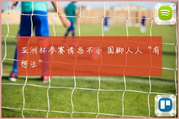 亚洲杯参赛诱惑不小 国脚人人“有想法”